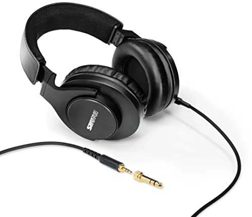 Shure SRH440A-EFS ausinės, juodos spalvos