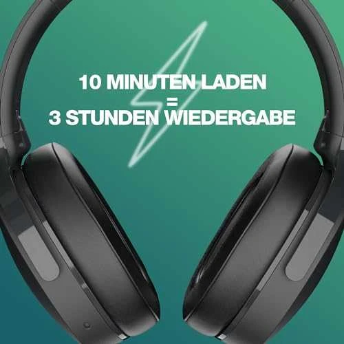 Skullcandy | Belaidės Ausinės | Hesh ANC | Belaidės | Over-Ear | True Juodas | Noise canceling | Belaidės