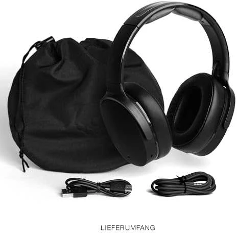 Skullcandy | Belaidės Ausinės | Hesh ANC | Belaidės | Over-Ear | True Juodas | Noise canceling | Belaidės