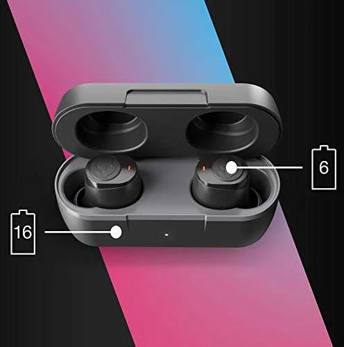 Ausinės Skullcandy | Jib | True Belaidės Earbuds | Belaidės | į ausis įkišamos | Mikrofonas | Noise canceling | Belaidės | True Juodas