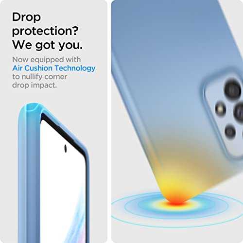 Dėklas Spigen Thin Fit, skirtas Galaxy A53 5G, mėlynas