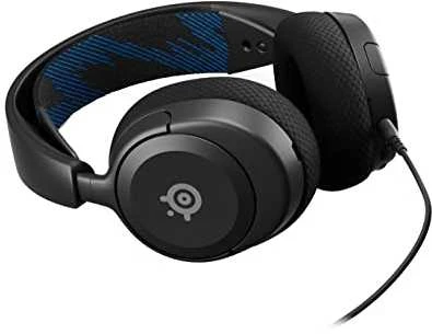 Ausinės žaidimams su mikrofonu SteelSeries Arctis Nova 1P Over-Ear, Juodos spalvos