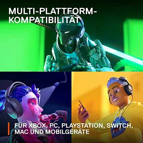 Ausinės žaidimams su mikrofonu SteelSeries Arctis Nova 1X Over-Ear, Juodos spalvos