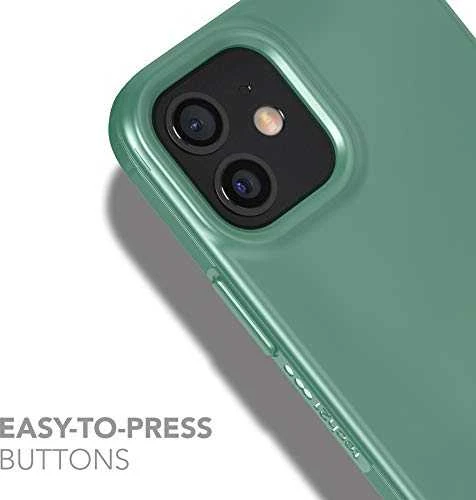 Dėklas Tech 21 TECH21 Evo Slim iPhone 12 mini Žalias Žalias.