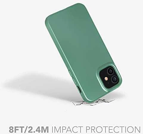 Dėklas Tech 21 TECH21 Evo Slim iPhone 12 mini Žalias Žalias.
