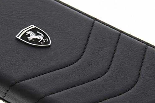 Telefono dėklas Ferrari FEHQUFLBKS8LBK S8 Plus G955