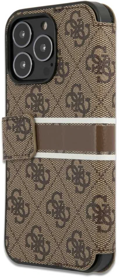 Guess Telefono dėklas iPhone 13 Pro Max, rudas