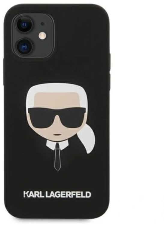 Telefono dėklas Karl Lagerfeld Liquid Silicone Karl Head Case, skirtas iPhone 13 mini
