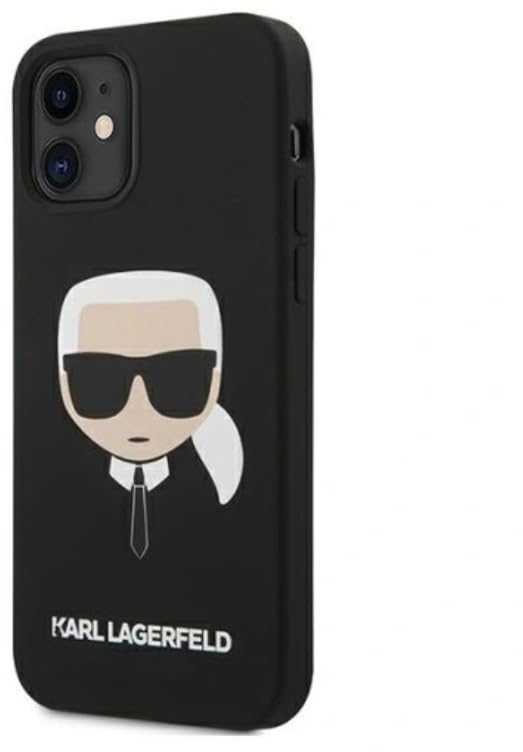Telefono dėklas Karl Lagerfeld Liquid Silicone Karl Head Case, skirtas iPhone 13 mini
