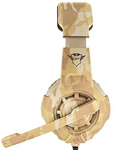 Žaidimų ausinės Trust GXT 310D Radius, Desert Camo, 22208