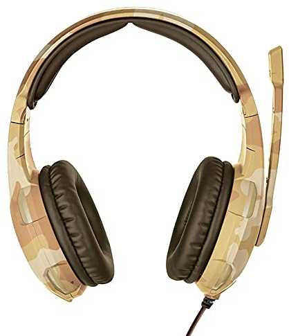 Žaidimų ausinės Trust GXT 310D Radius, Desert Camo, 22208