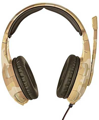 Žaidimų ausinės Trust GXT 310D Radius, Desert Camo, 22208