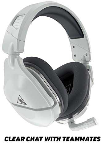 Turtle Beach Stealth 600 Gen 2 (Baltos) belaidės ausinės | PS4 & PS5
