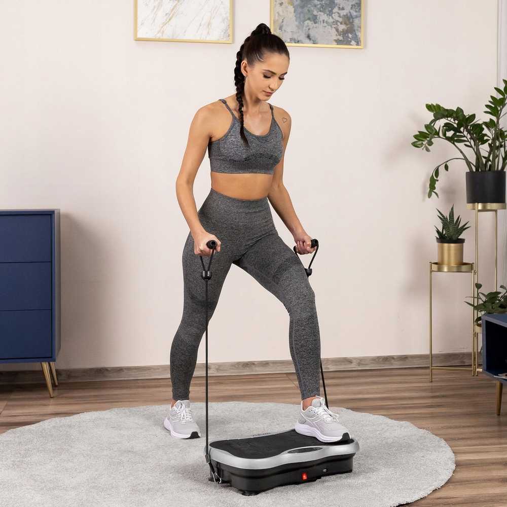 Vibruojanti platforma Gymtek Xp500, pilka