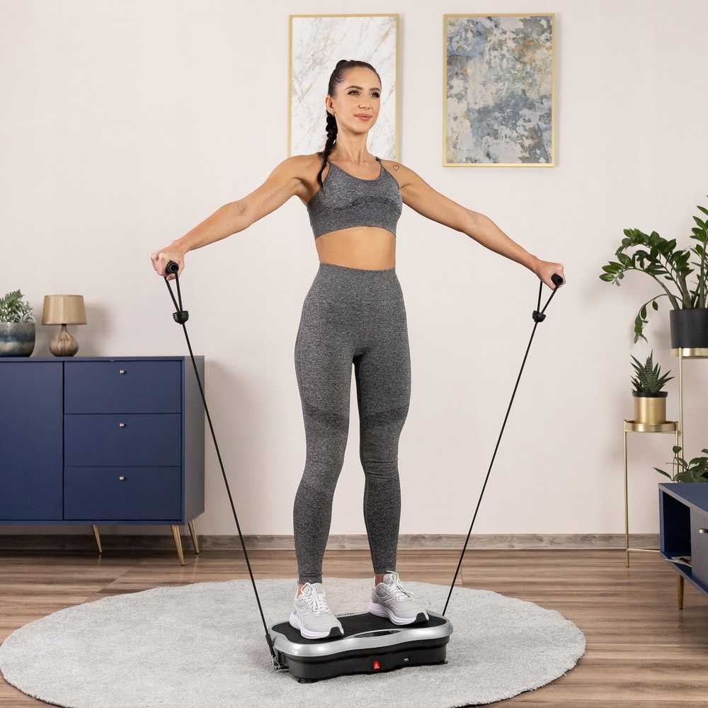 Vibruojanti platforma Gymtek Xp500, pilka