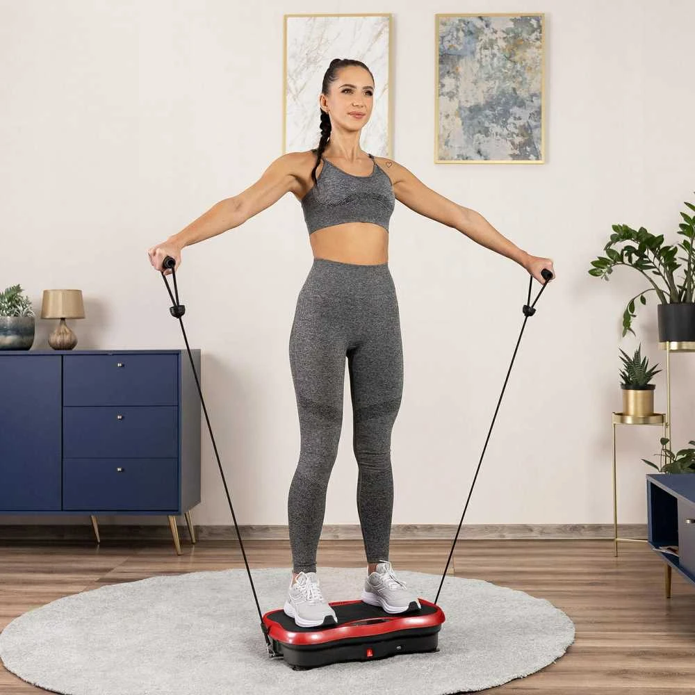 Vibruojanti platforma Gymtek Xp500, raudona