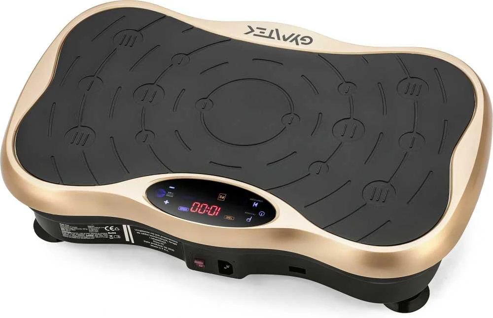 Vibruojanti platforma Gymtek Xp500, auksinė/juoda