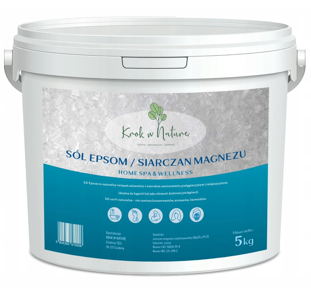 Vonios druska Epsom, 5kg