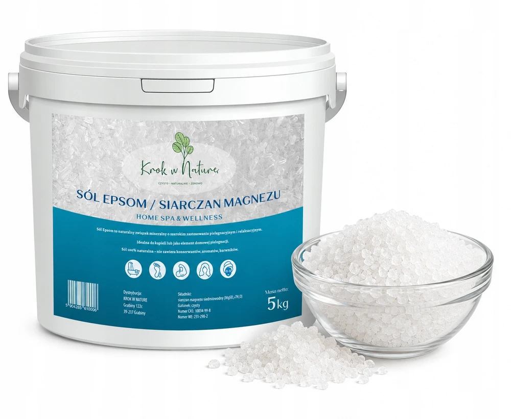 Vonios druska Epsom, 5kg