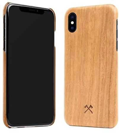 Dėklas „Woodcessories EcoCase Cevlar iPhone X“ riešuto spalvos „eco210“