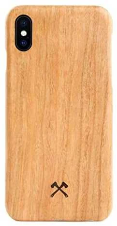 Dėklas „Woodcessories EcoCase Cevlar iPhone X“ riešuto spalvos „eco210“