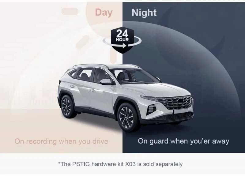 1080p FHD DVR automobilių vaizdo įrašymo įrenginys