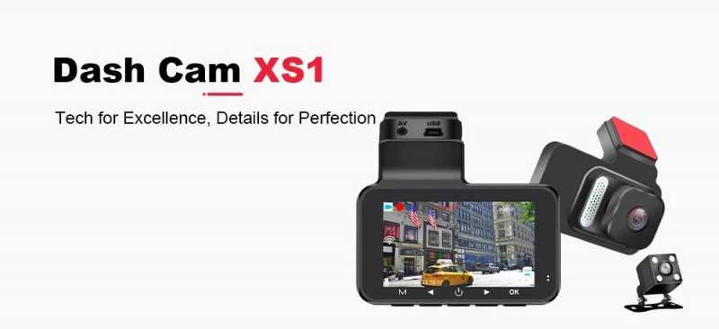 1080p FHD DVR automobilių vaizdo įrašymo įrenginys