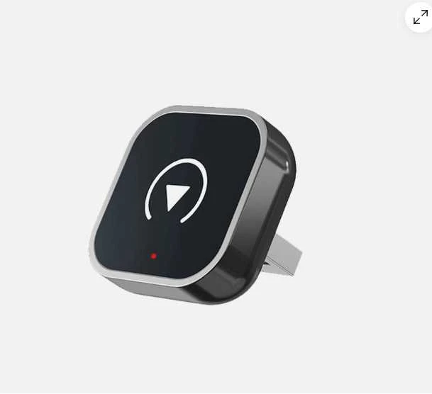 2-in-1 belaidis USB Apple CarPlay ir Android Auto adapteris – iš laidinio į belaidį (Plug & Play)