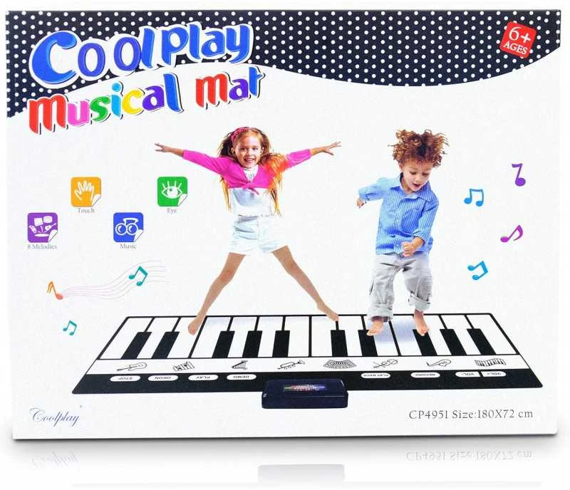 24 klavišų grindų muzikinis žaidimų kilimėlis