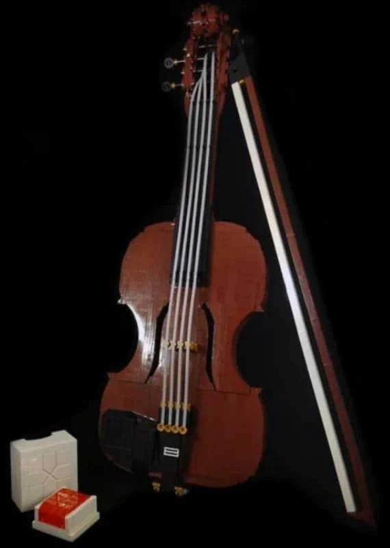 3D 1840 dalių smuiko dėlionė