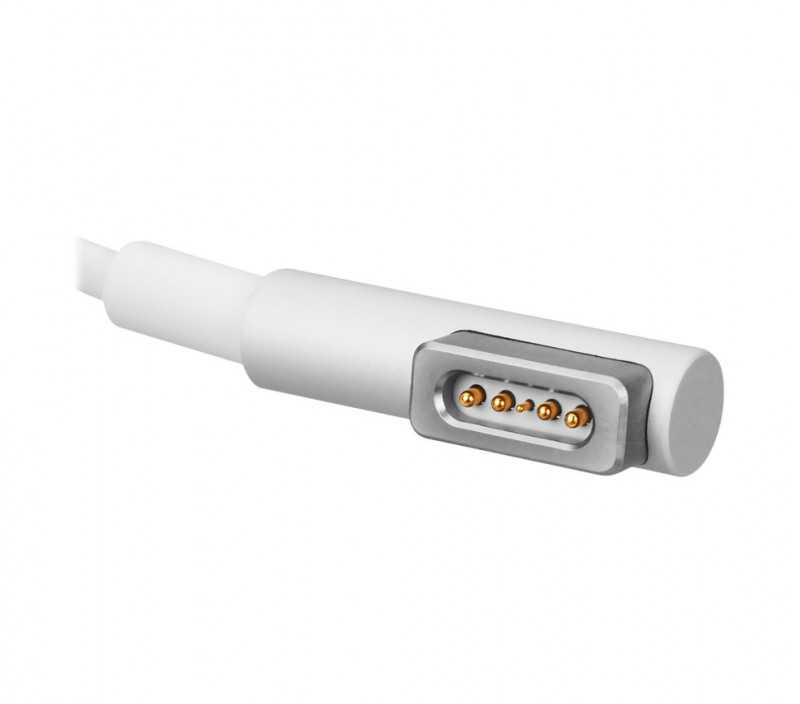 APPLE Magsafe 1 L Type 45W / 60W / 85W maitinimo laidas su kištuku