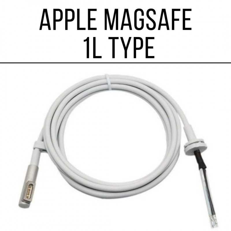 APPLE Magsafe 1 L Type 45W / 60W / 85W maitinimo laidas su kištuku