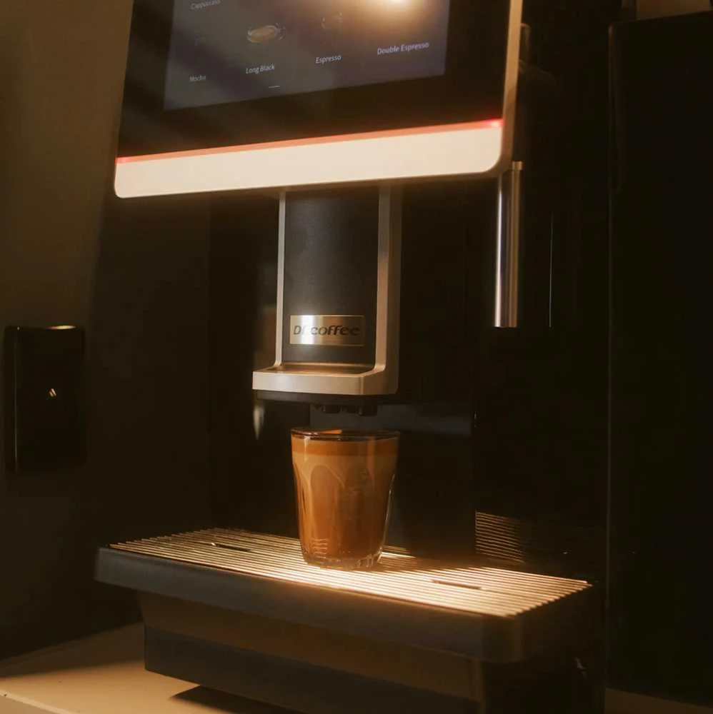 Dr. Coffee Coffeebar Plus automatinis kavos aparatas – juodas
