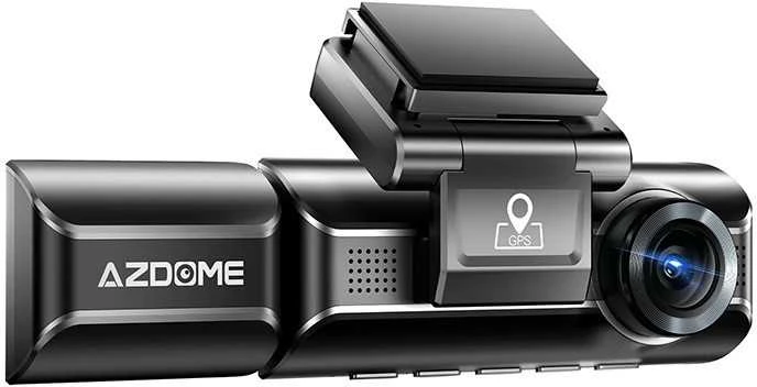 AZDOME M550 3CH 4K vaizdo registratorius – maksimalus saugumas su 3 kameromis ir naktiniu matymu