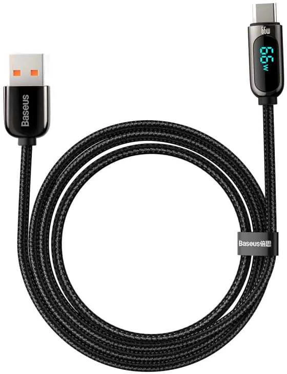 "Baseus" skaitmeninis kabelis USB-C tipo, 66 W, 1 m