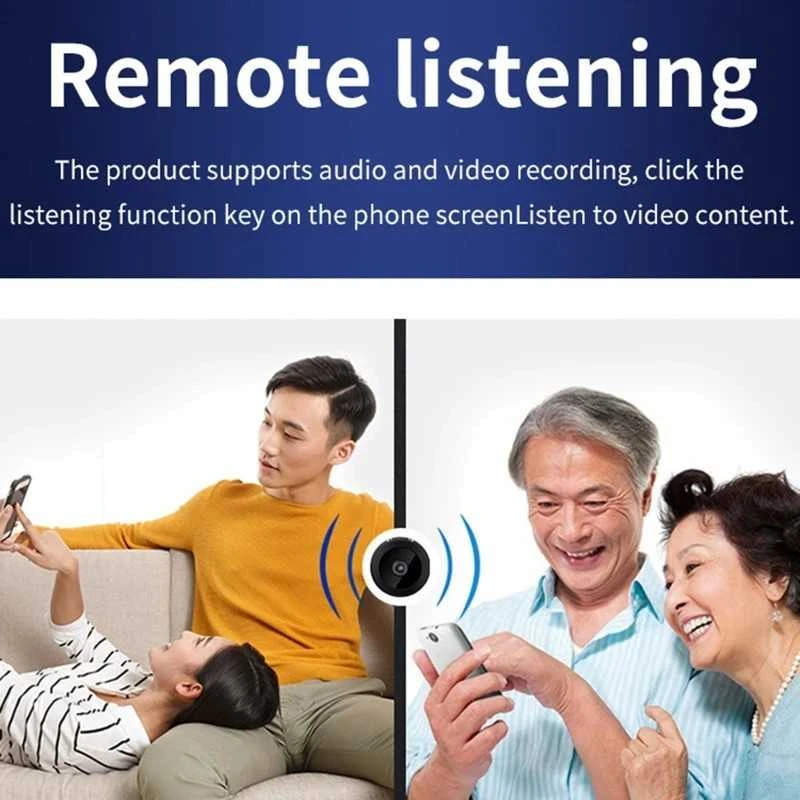 Belaidė IP kamera Home A9 Mini WIFI HD 1080P
