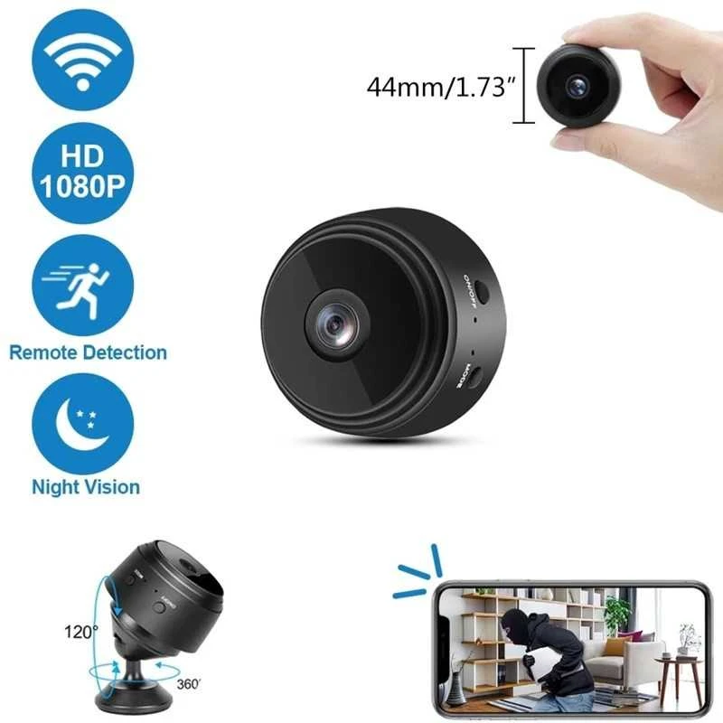 Belaidė IP kamera Home A9 Mini WIFI HD 1080P