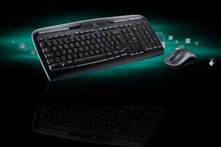 Belaidis klaviatūros ir pelės rinkinys Logitech MK330, US išdėstymas
