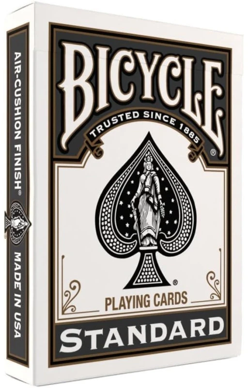 Bicycle Rider Standard Pokerio Kortos (Pilkos)