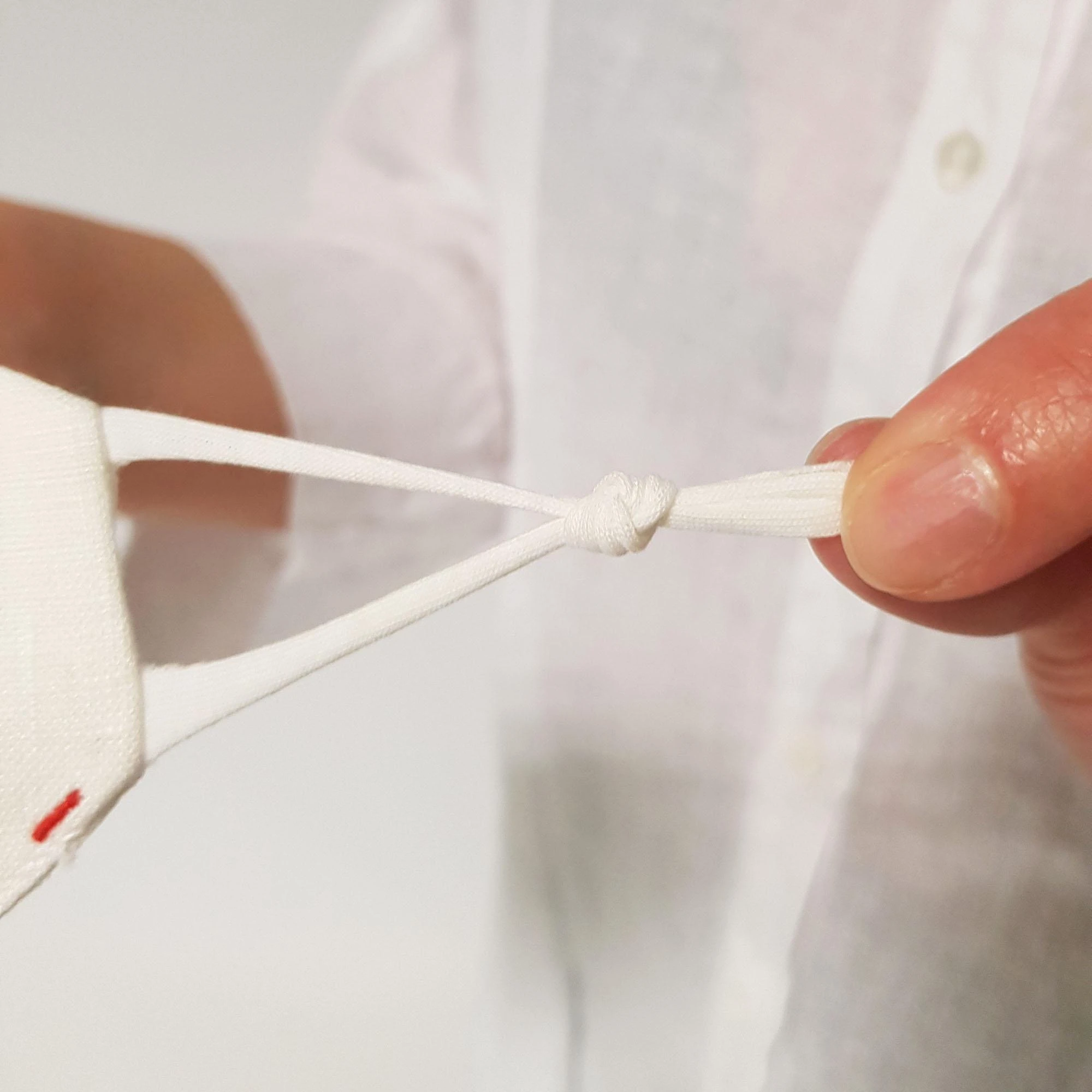 Daugkartinė Naudojimo apsauginė kaukė | 4 sluoksniai | 100% linas | Sterilizuota