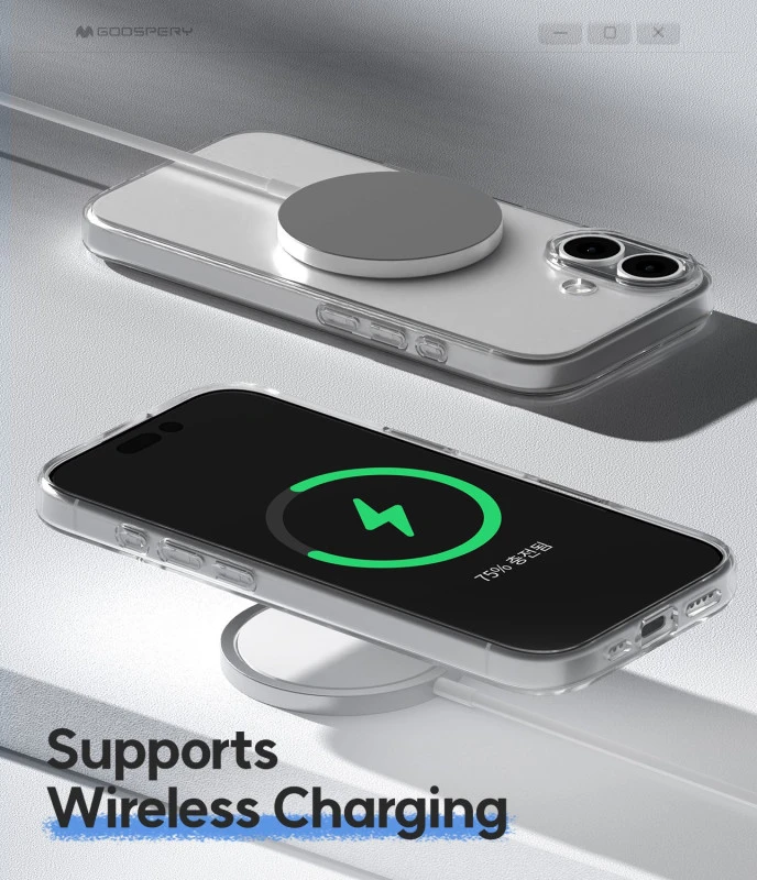 Mercury Jelly skaidrus Dėklas Apple iPhone 17 Pro skaidrus