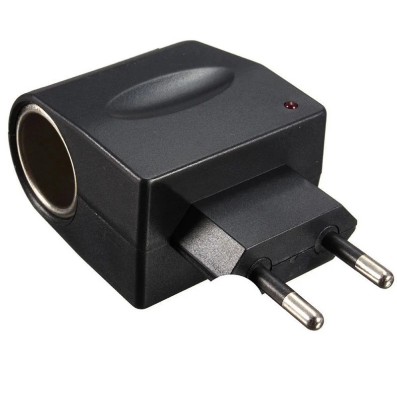 220V į 12V automobilinį lizdą keitiklis (EU Plug) – naudokite automobilinius įrenginius namuose aprašymas - Prekės nuotrauka