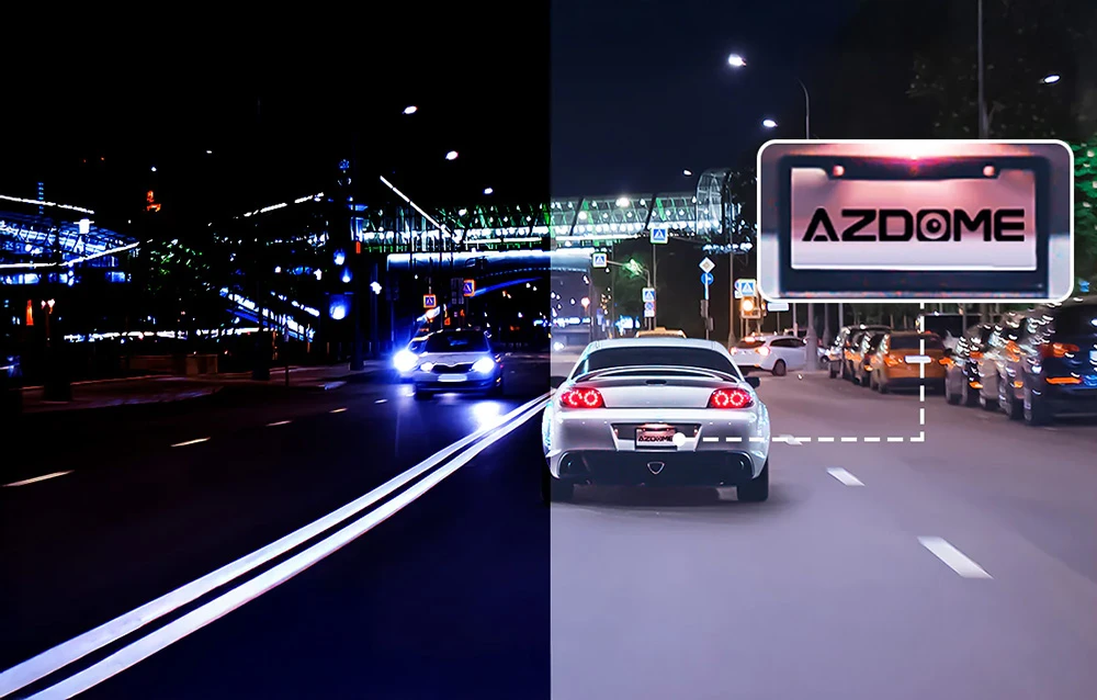 AZDOME M550 3CH 4K vaizdo registratorius – maksimalus saugumas su 3 kameromis ir naktiniu matymu aprašymas - Prekės nuotrauka