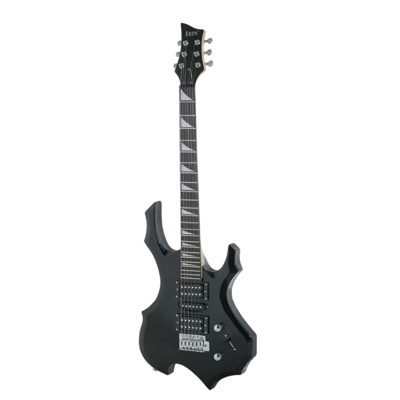 IRIN 6 stygų elektrinė gitara – 24 ladų Maple korpusas su tremolo sistema ir pilnu aksesuarų rinkiniu aprašymas - Prekės nuotrauka