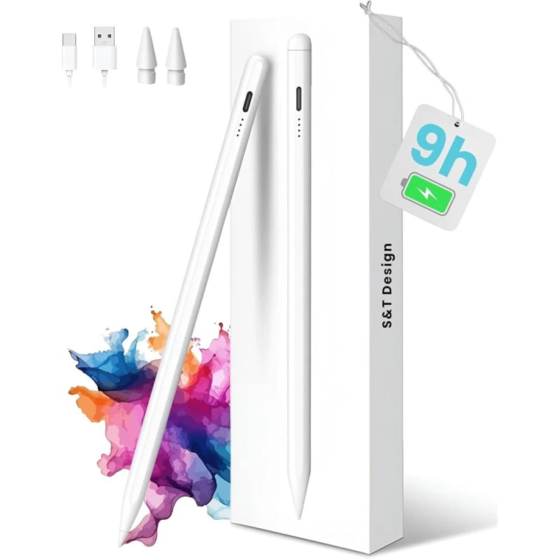 Metapen Pen pieštukas A11, skirtas „iPad“ – baltas aprašymas - Prekės nuotrauka