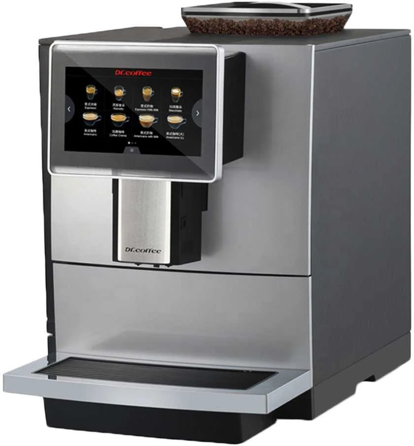 Dr. Coffee F10 automatinis kavos aparatas – sidabrinis