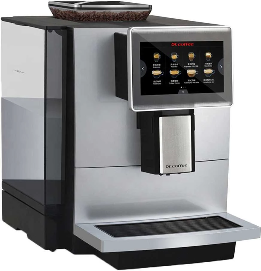 Dr. Coffee F10 automatinis kavos aparatas – sidabrinis