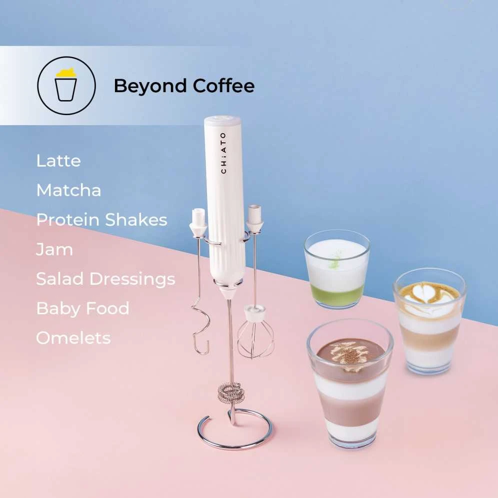 CHiATO LattePLAY pieno plakiklis – baltas