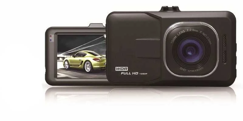 Full HD 1080P Dash Cam vaizdo registratorius su naktine versija