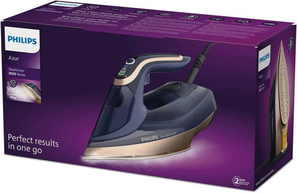 Garinis lygintuvas Philips 8000 Series Azur DST8050/20 (Pažeista pakuotė)